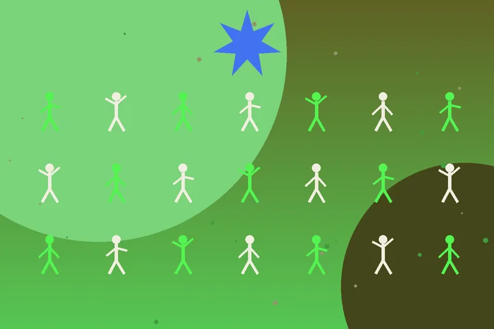观众惊叹画面
